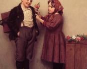 约翰 乔治 布朗 : The button Hole Posy